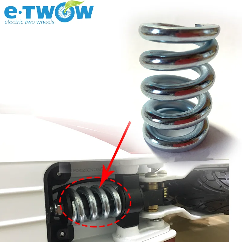 Molla ammortizzatore posteriore originale ETWOW per Scooter elettrico S2 E-TWOW 33 36V BOOSTER 48V GT SPORT Master Eco 24V