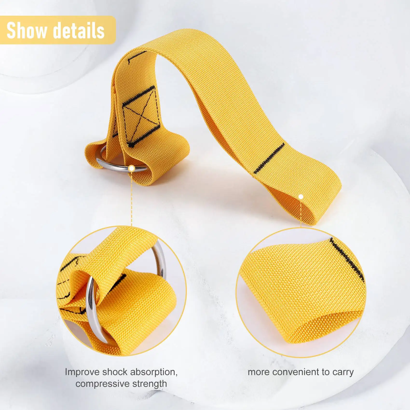 -A90P Strap Loading Pin For Weight Plates Cable Machine Attachment Home Gym Heavy Duty Tricep Pull Down Weightlifting Fitness