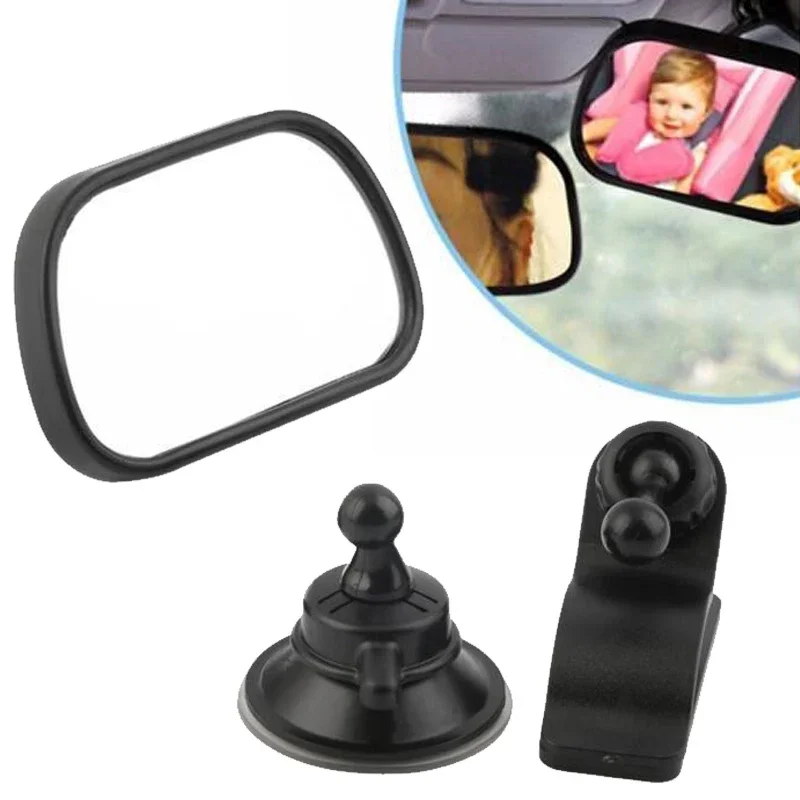 Backseat Mirror for Car View Infant In Rear Facing Car Seat Newborn 360°Safety Mirror Auto Safety View Back Seat Mirror