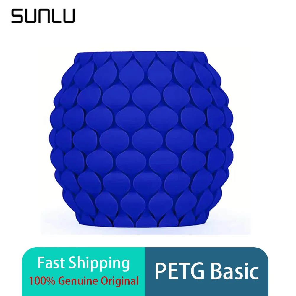 

SUNLU PETG 3D Printer Filament 1.75mm 1KG Spool Multi-Color Options Neatly Wound, High Toughness, for FDM 3D Printers, Fast Ship
