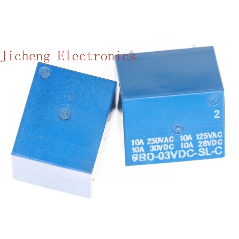 

10PCS New Original Spot SRD-05 06 09 12 24VDC-SL-C 24V Relay 5 Pins