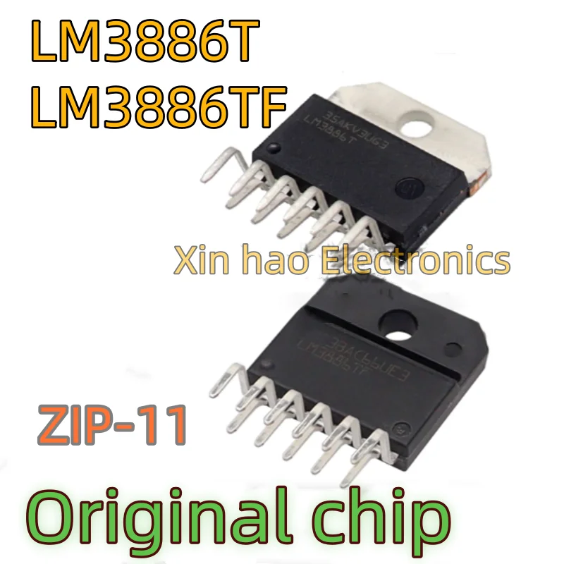 1pcs/lot LM3886T LM3886TF Brand-new ZIP-11 68W High Performance Audio Power Amplifier LM3886 ChipClass-AB Amplifier Chip