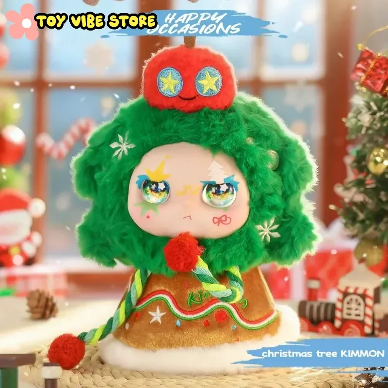 

Оригинальная серия Kimmon Happy Occasions: коллекционная фигурка-подвеска из винила и плюша в слепой коробке, кавайный подарок на Рождество, игрушка-украшение Kimmon