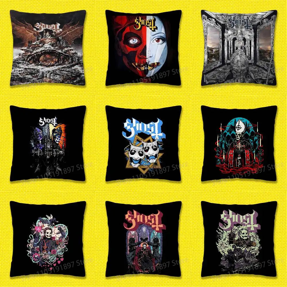 

G-GHOST Skeleta Cirice Prequelle Meliora Throw Pillow Case For 50x50cm 40x40cm 45x45cm 30x30cm Square Bedroom Pillowcase Cover