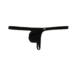 Mens Sexy Low Rise Jockstrap Cotton Bulge Pouch T-back G-string Shorts Thong Open Butt Briefs Underwear Underpants