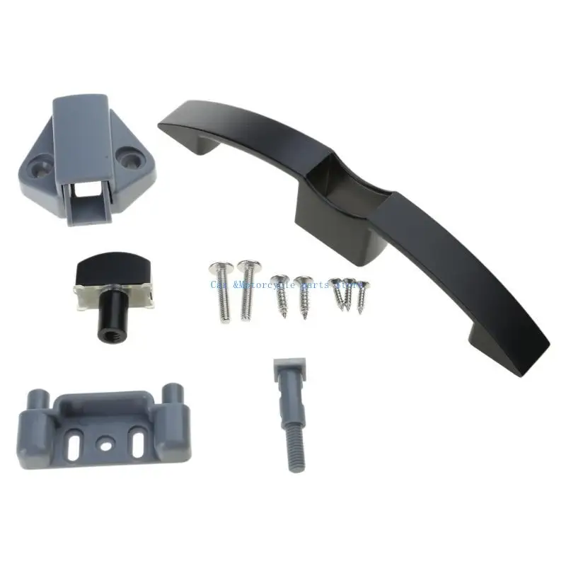 Y9UC القوافل مقبض سحب قفل دفع لدرج العربة مزلاج خزانة قارب أقفال الأبواب