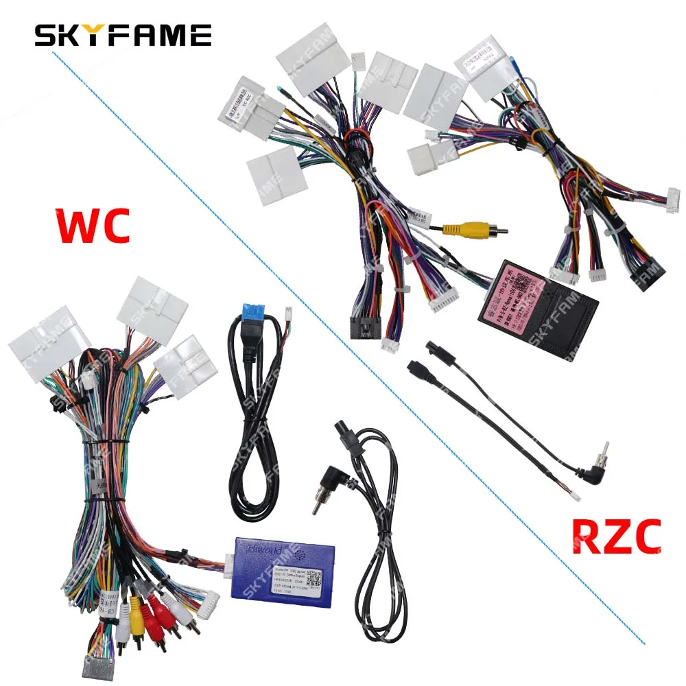 

SKYFAME автомобильный жгут проводов адаптер Canbus Box декодер Android радио кабель питания для Renault Megane 4 Koleos Talisman Clio 5 SM6