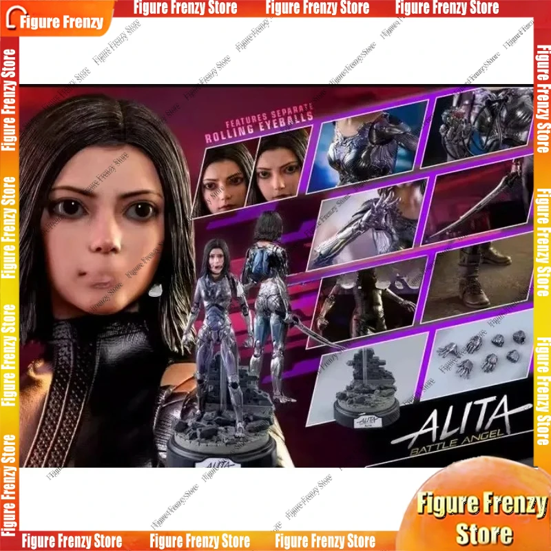 

Spot SaleIn Stock Original Genuine HotToys MMS520 1/6 Alita 27CM Authentic Action Character Mol Toy Collection Festival Giftsin