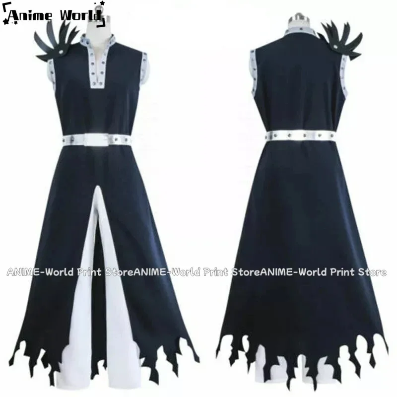 

《 Size》Dragon Slayer Gajeel Redfox Outfit Cosplay Costume Custom Made+glovesx;3,v'6.f;9,