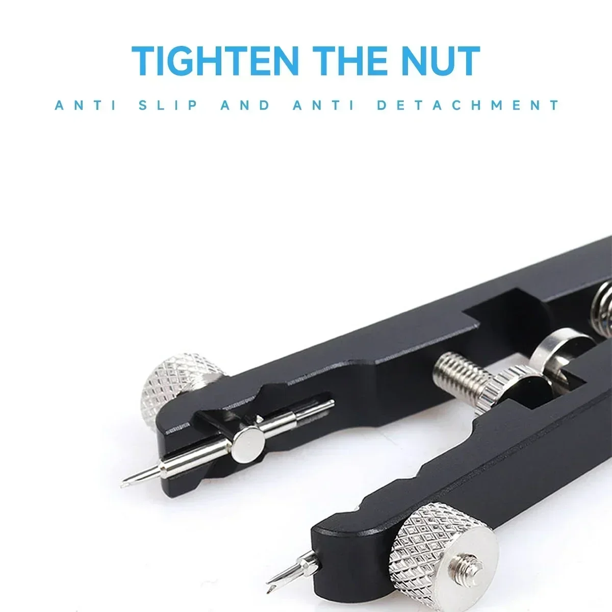 6825 ساعة كماشة ساعة الربيع بار ذو طيات مجموعة أدوات الملقط إزالة حزام مع تعديل المسمار طول حجم استبدال Repair2027 #5