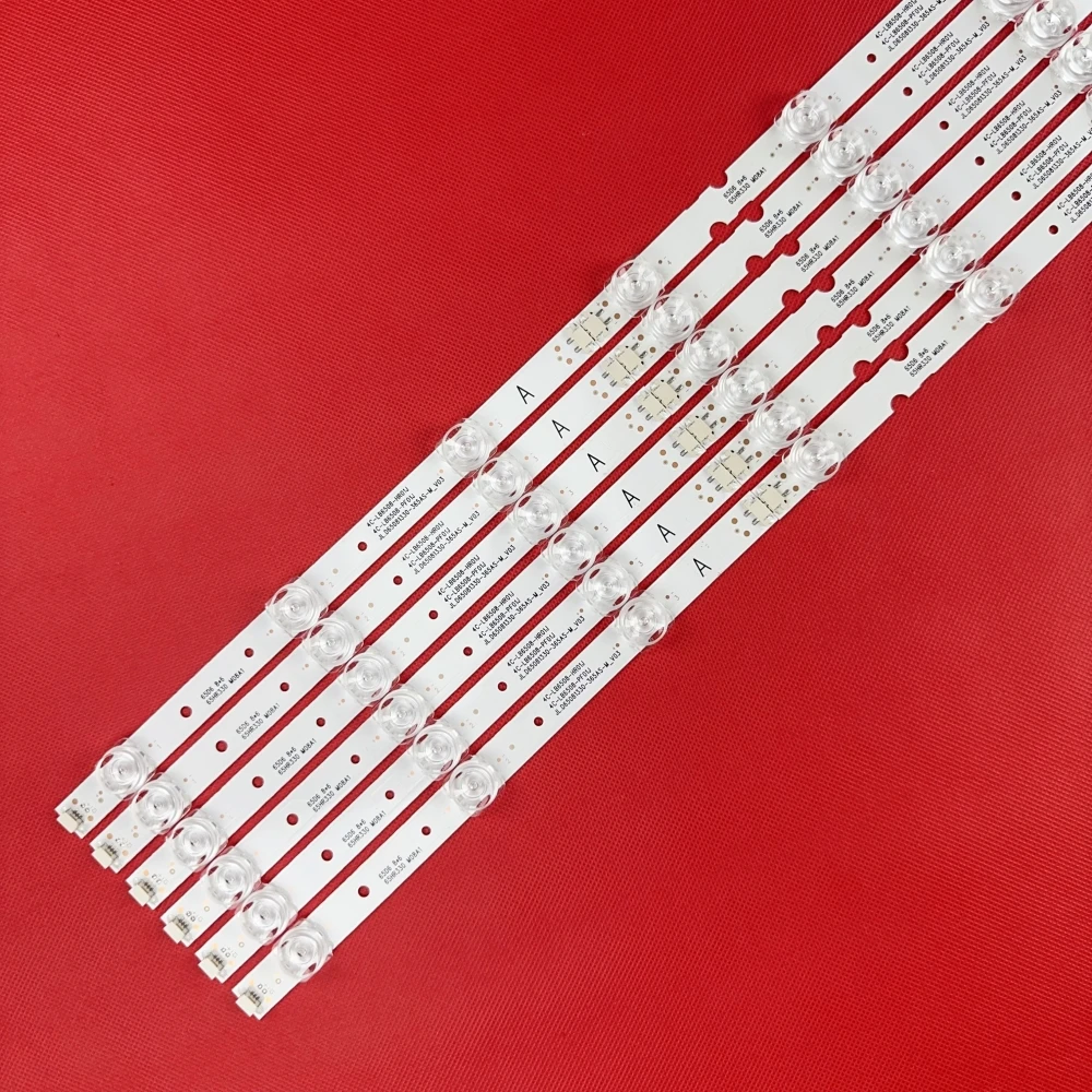 LED strip 8LED for THOMSON 65UD6306X1 65UD6326 65UD6306 65UD6336 65UD6406 65P65US 65S421 65S423 65S425 65S423TFAA 65S425LACA