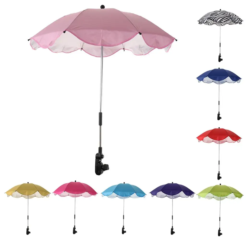 Beach Sunshade Umbrella Sun Protection Parasol Waterproof Shelter Canopy