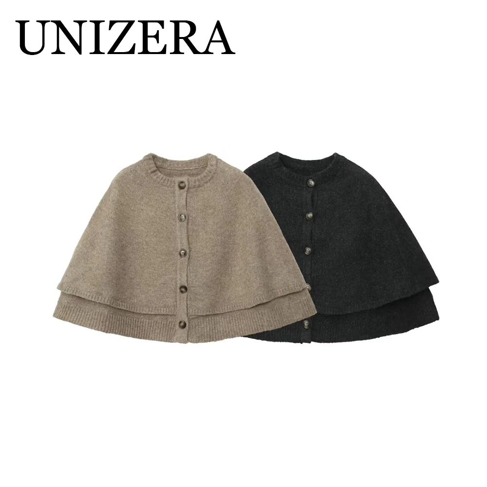 

European and American style women's clothing new fashion versatile simple temperament knitted jacket