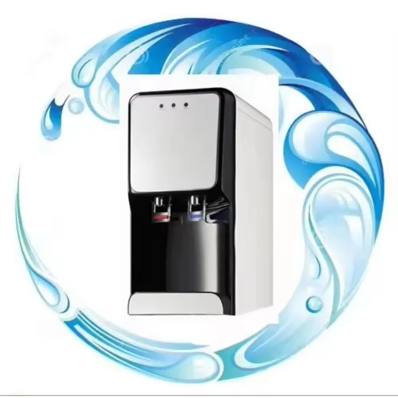 New Fashion Electric Countertop Hot Cold Water Dispenser with Intelligent Touch Control Durable Design for Hotel Outdoor Use