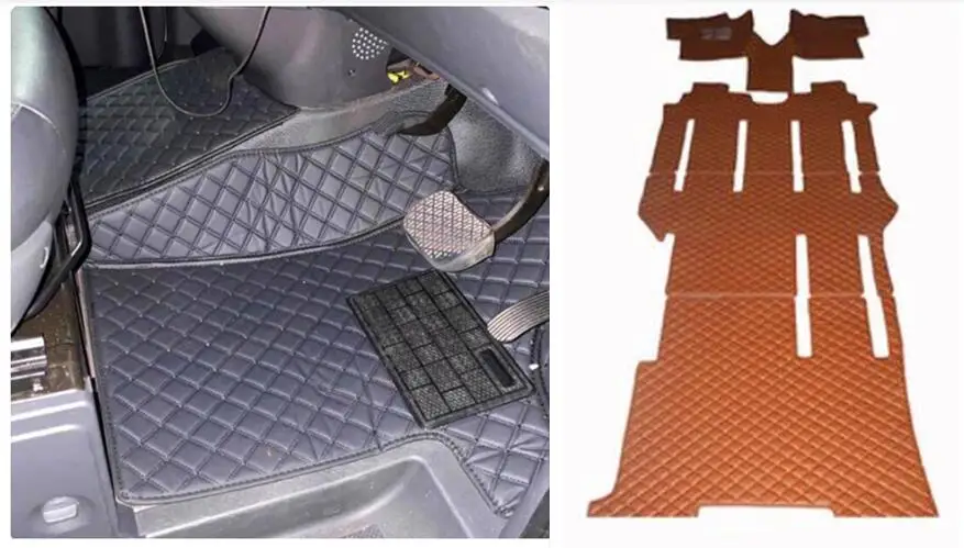 

Полный комплект автомобильных ковриков + коврик для багажника для Mercedes Benz Vito W447 2014-2026, 7-8 мест, качественные водонепроницаемые ковры.