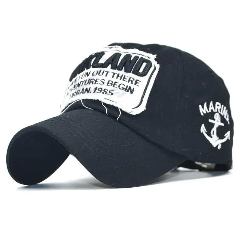 Gorra de béisbol con bordado de letras para hombre y mujer, gorro Snapback de algodón para deportes al aire libre, ajustable, Unisex, Verano