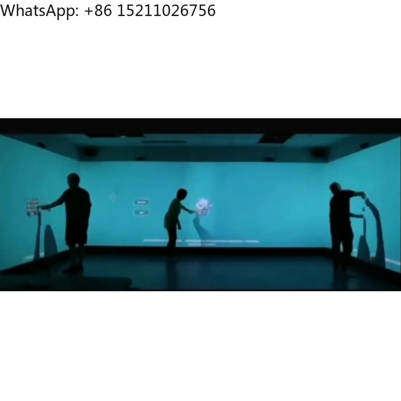 Immersive Interactive Wall Projection Games for Indoor Amusement Park