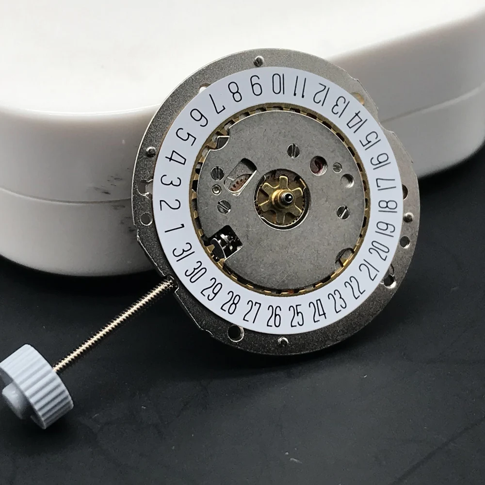785-6 Ronda Quartz Watch Movement Wristwatch Mechanism Steel Replacement Parts Original Accessory Small Parts