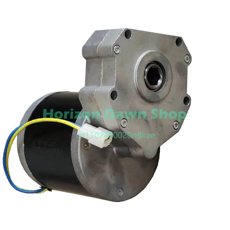 DC12V 24V 600W  Sprocket about 30RPM  Permanent Magnet DC Worm Gear Geared Motor