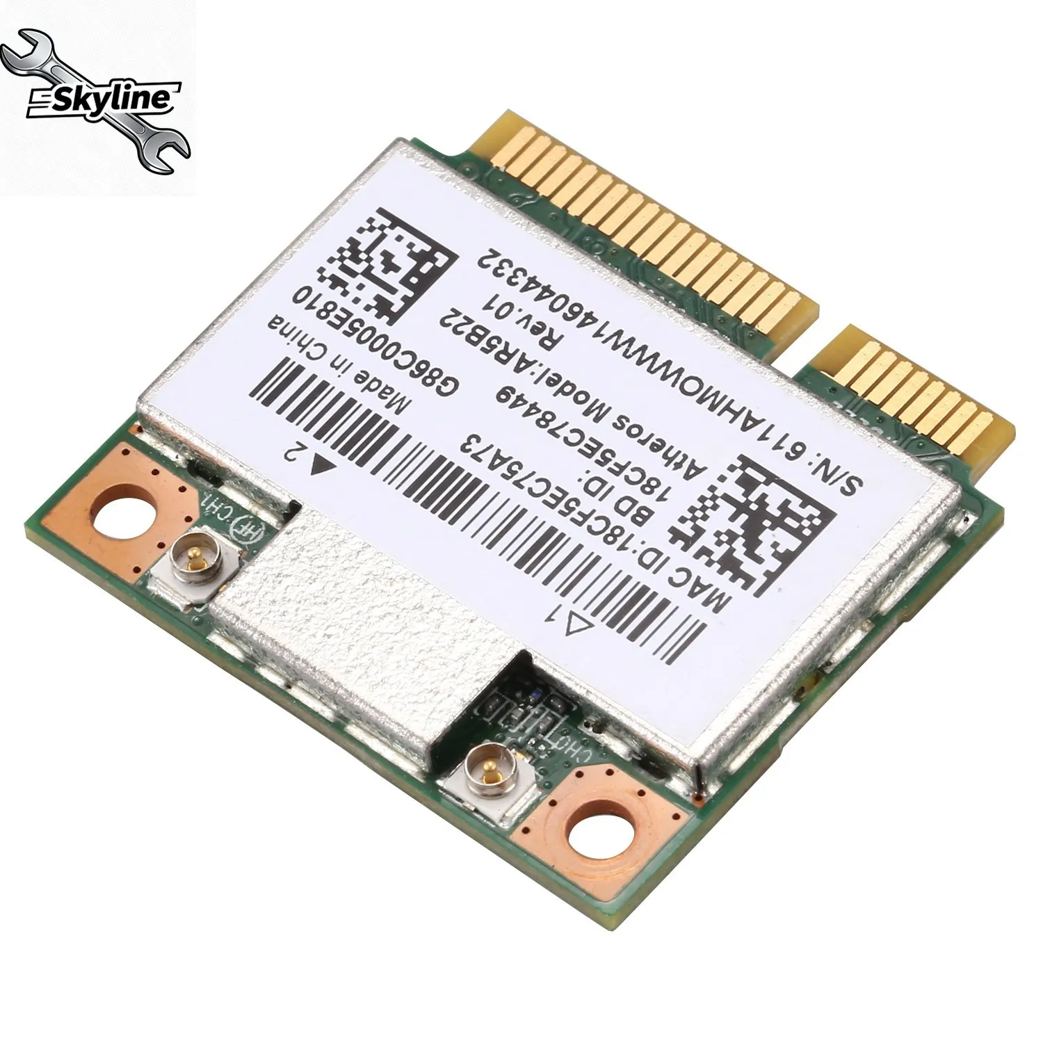 AR5B22 Wireless LAN Card, Dual Band 2.4/5GHz 802.11ac BT4.0 for Lenovo Laptops