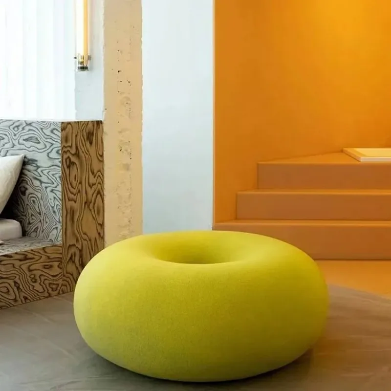 

Donut lazy sofa chair designer creative round Internet celebrity princess lounge chair living room child seat
