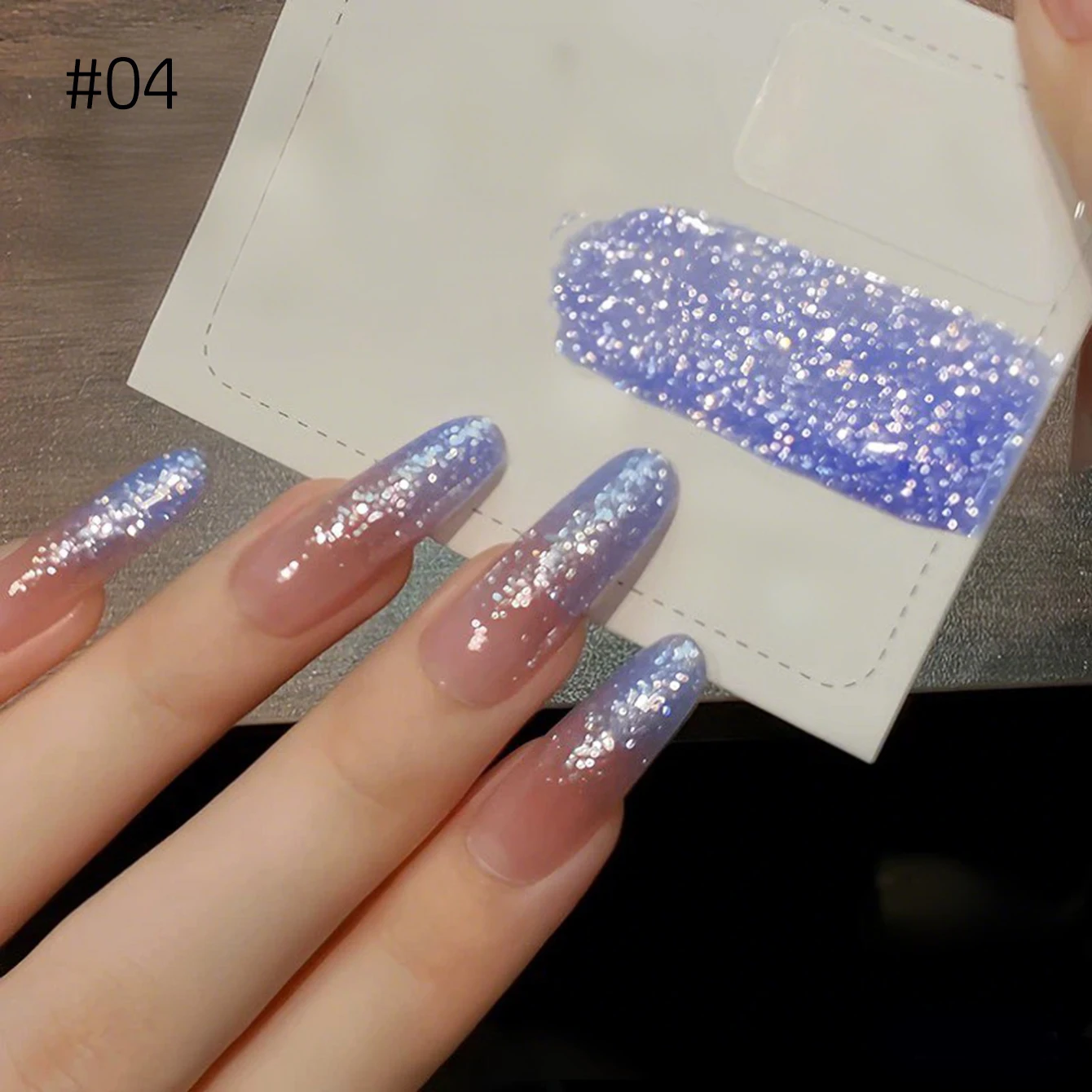 MIANEL 10ml Snowflake Glitter - Nail Art Trend 2026 ulasan dan harga