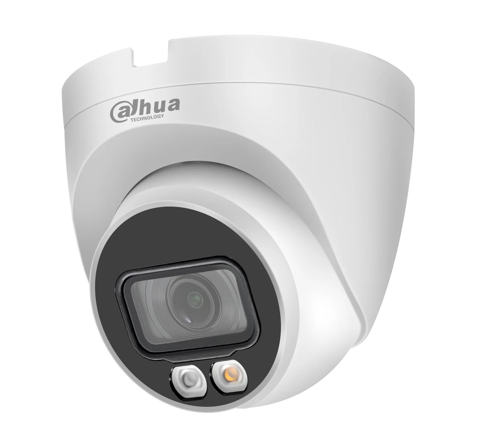 Dahua 8MP สี IPC-HDW2849T-S-IL Smart Dual Light IVS Eyeball WizSense POE Motion Detection ไมโครโฟนในตัวกล้องเครือข่าย
