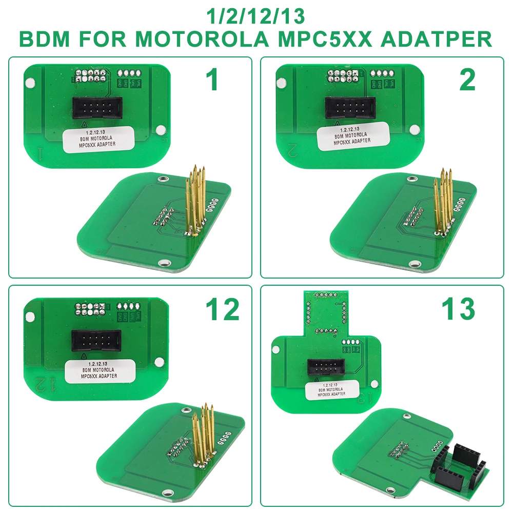 BDM محول الإطار 22 قطعة Bdm محولات ل KTAG KESS FGTECH BDM100 التحقيق محولات LED ECU RAMP رقاقة ضبط أداة