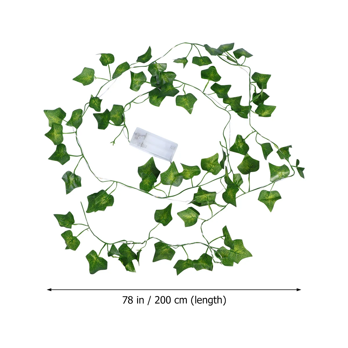 

20Pcs Green Leaf Light String Simulation Maple Leaf Curtain LED Lamp Beads Energy Saving for Garden Wedding Party Home Decor