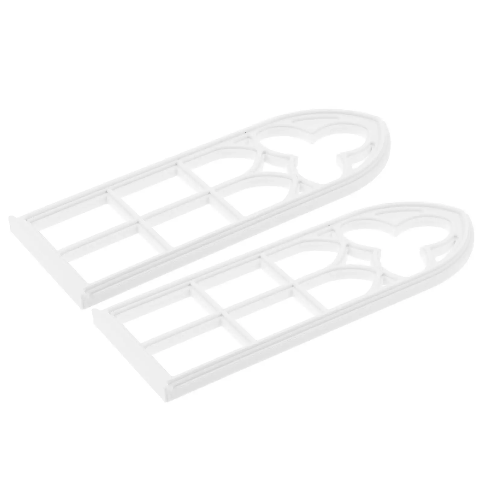 

2 шт. европейских миниатюрных оконных рамок, винтажные крошечные окна для DIY, ролевых игр, аксессуары для миниатюрных кукольных домиков