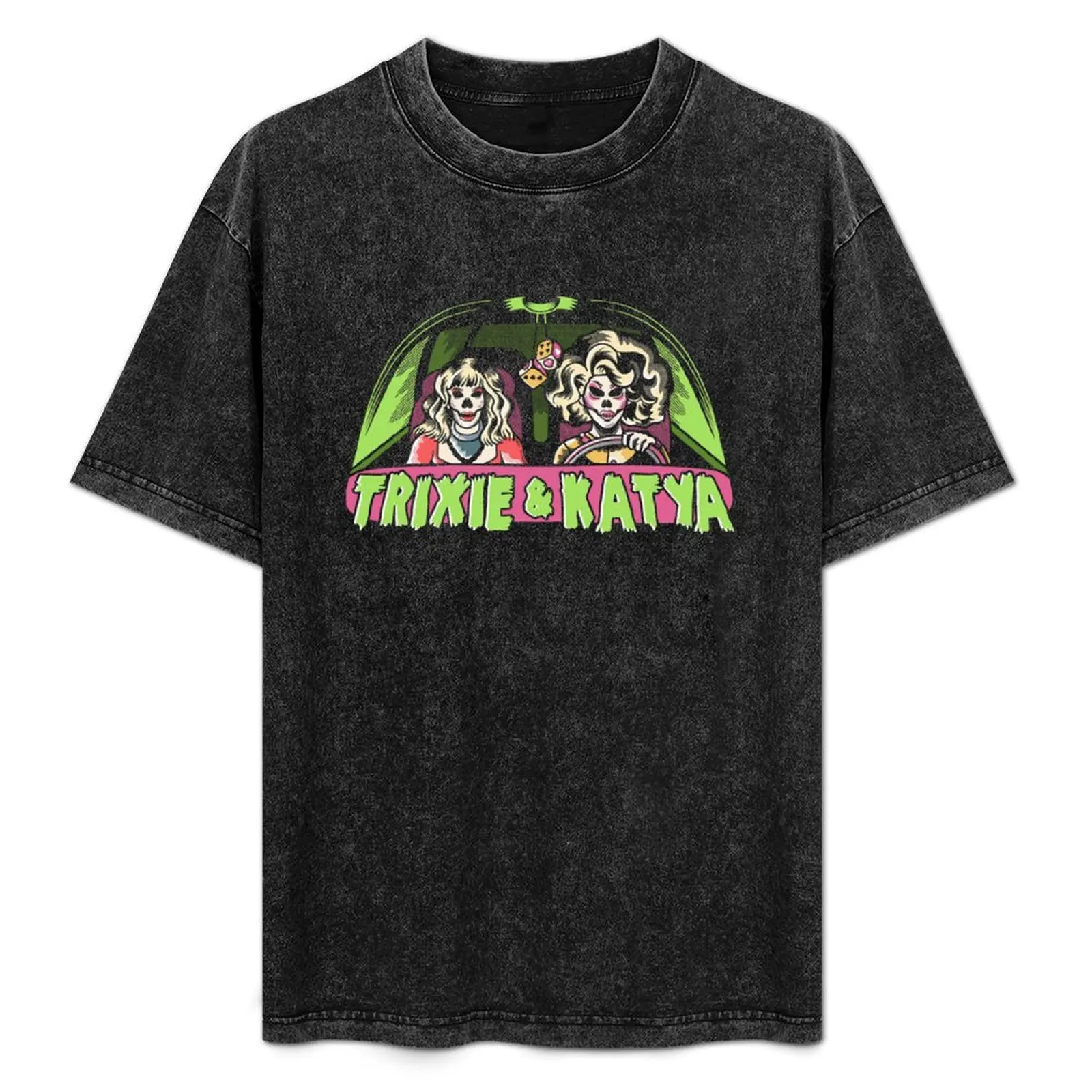 

TRIXIE _ KATYA T-Shirt Gym Exercise Short Sleeve T-Shirt
