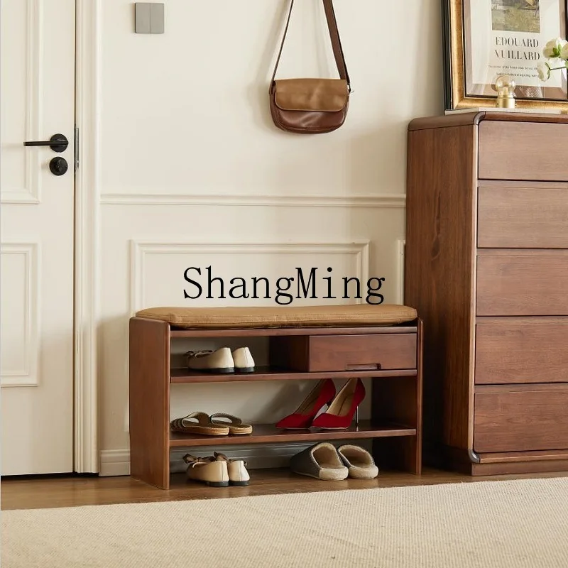 يمكن أن يجلس باب الخشب الصلب HJ إلى مقعد مقعد خزانة الأحذية المدمج في مقعد الأحذية الذي يمكن تخزينه في الباب