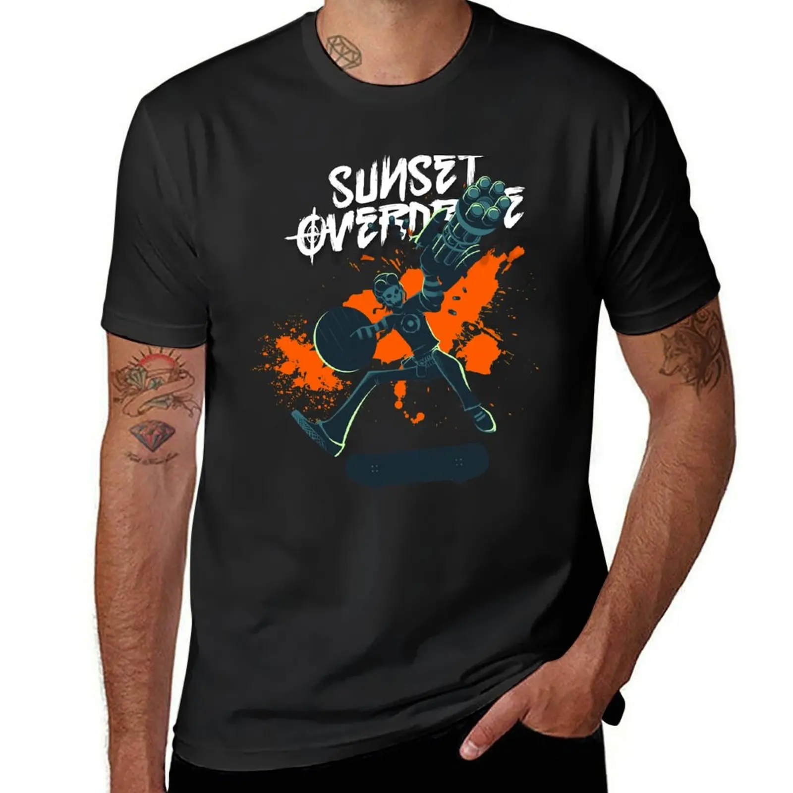 Sunset Overdrive T-Shirt new edition summer tops mens t shirts pack