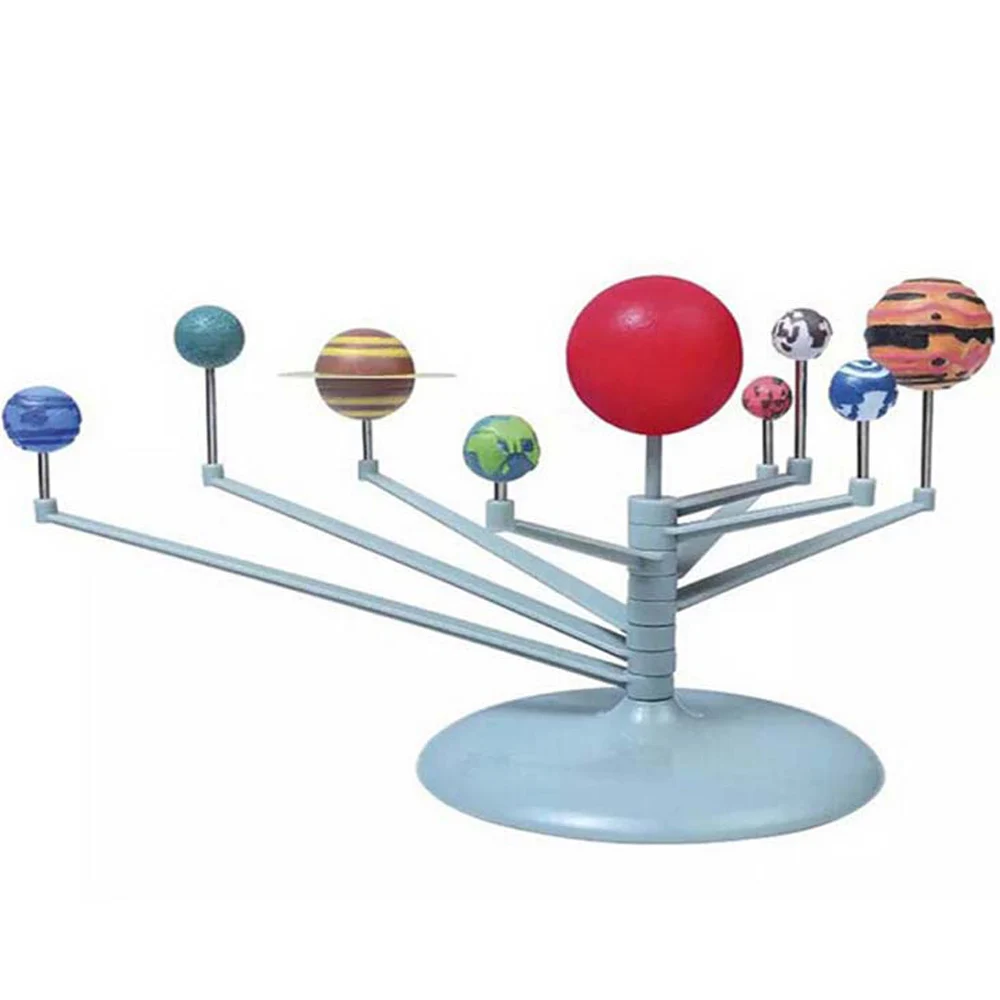 Solar System Nine Planets Planetarium Model Kit Astronomy Science Project DIY Kids Gift Worldwide Sale Early Education For Child