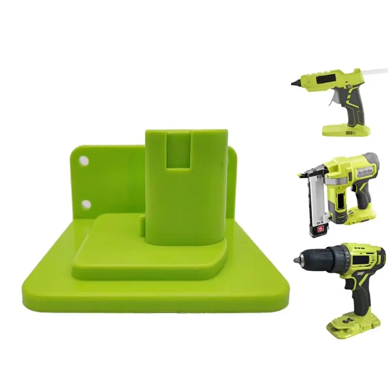 AEA9-1Pcs Wall Mount Machine Storage Rack For Ryobi 18V One+ Battery Tool Holder Rack Stand For Ryobi Drill Power Tools