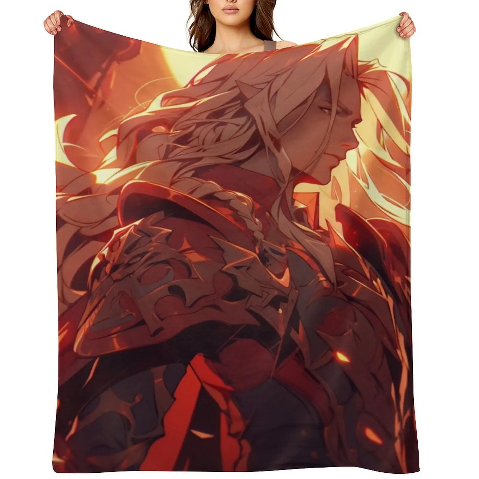 

Kael'Thas World of Warcraft Throw Blanket Bed blankets ands Summer Giant Sofa Blankets