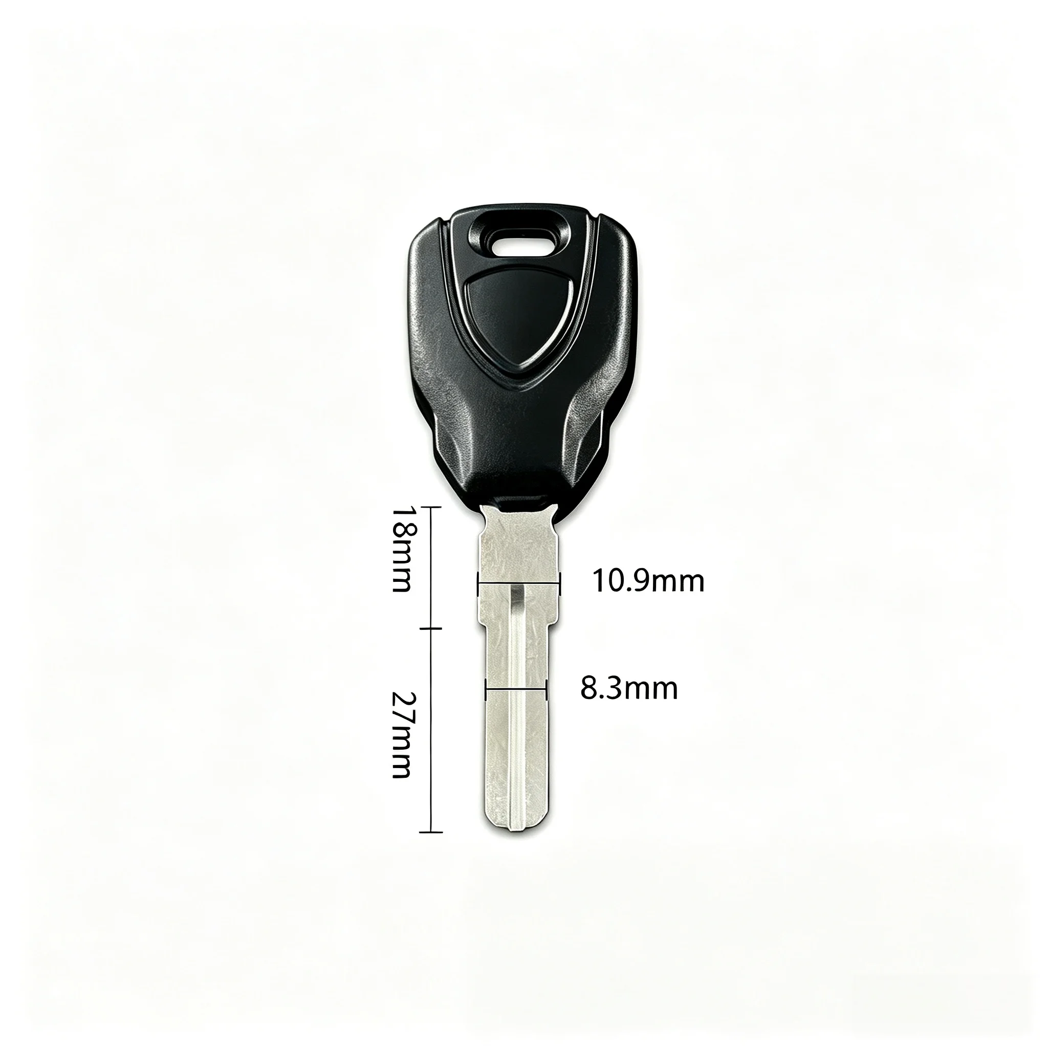 Blank Uncut Replacement Key For Ducati Monster 696 796 795 899 959 1098 Multistrada MTS950 With Chip Slot 2