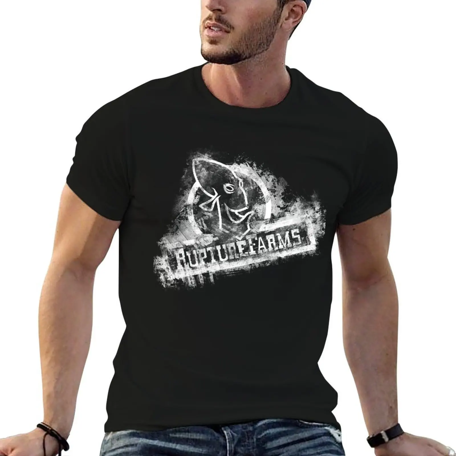 Rupture Farms T-Shirt croswit shirt man designer shirts T-shirts for men cotton