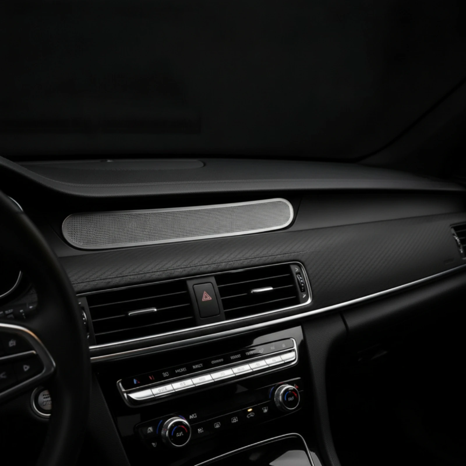 Air Vent Outlet Speaker Trim Easy to Install Air Vent Outlet Cover Speaker Style Cover Long-Lasting Slim for Car Owners
