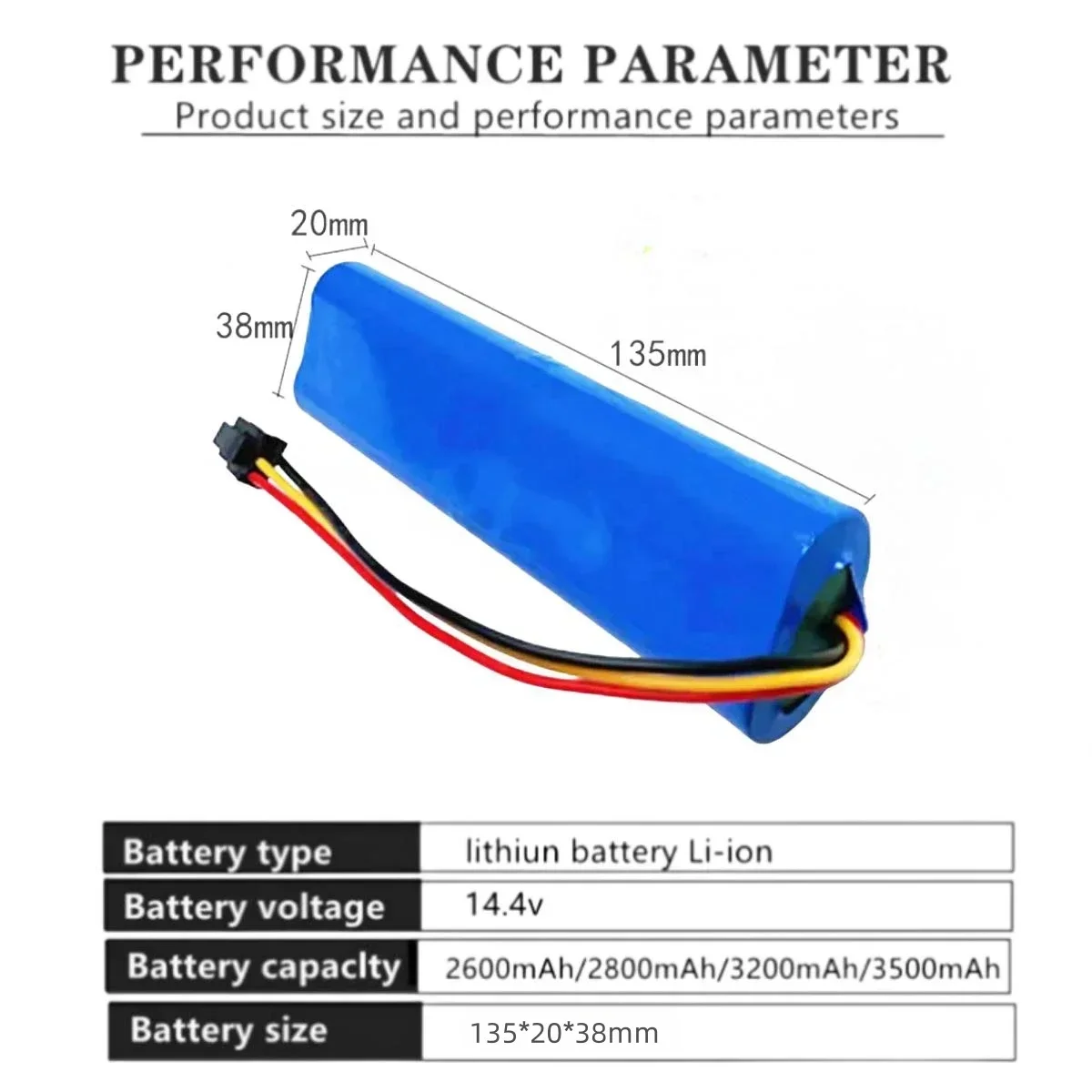 Aleaivy 14.8V 4S1P 3500mAh lithium-ion battery pack for cleaning vehicles CEN546 cleaning robot Gishway I3 Carlos Alemany