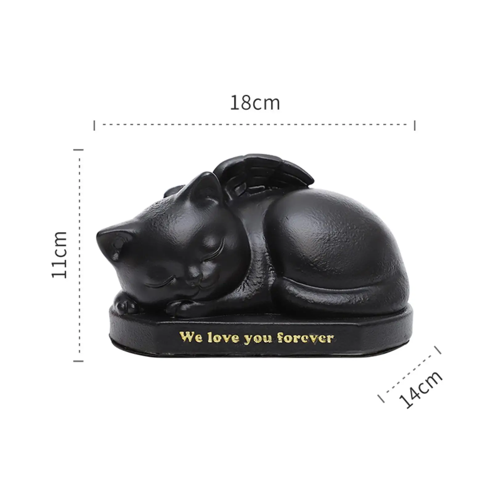 Urna de cremación para perro y gato – Figura memorial durmiendo - imagen 2