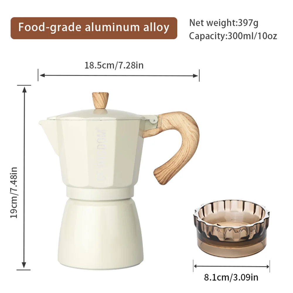 صانع الاسبريسو، وعاء موكا، وعاء قهوة مثالي لعيد الشكر، وعيد الميلاد، وأعياد الميلاد، هدية أنيقة لمحبي القهوة