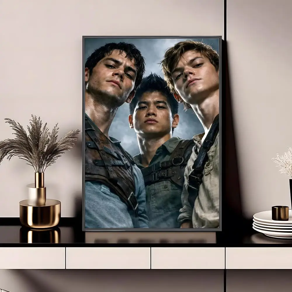 The Maze Runner Movie Painting Calligraphy Paper Print Home Living Room Bedroom Entrance Bar Cafe Art Decorative Paintings