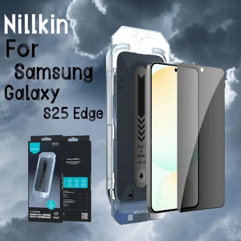 

Nillkin For Samsung Galaxy S25 EdgeGuardian Full Coverage Anti peeping Tempered Glass Phone Screen Protecto