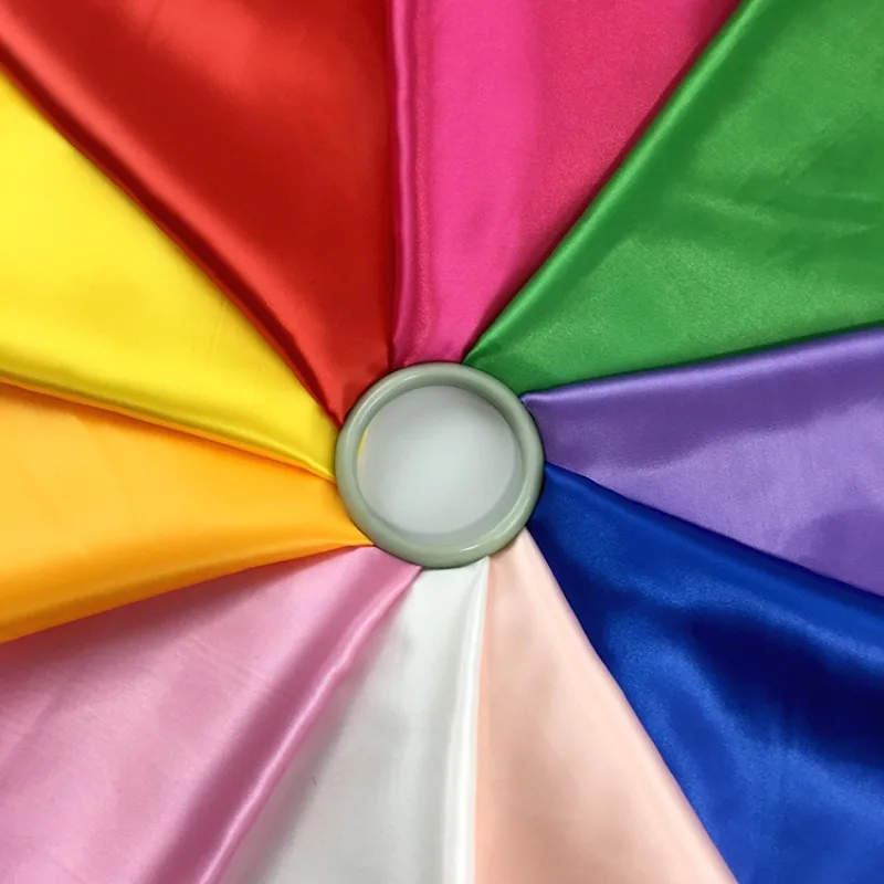 Weiche Satin Stoff Polyester Hochzeit Party Dekoration Box Futter DIY Kleidung Nähen Hintergrund Zubehör