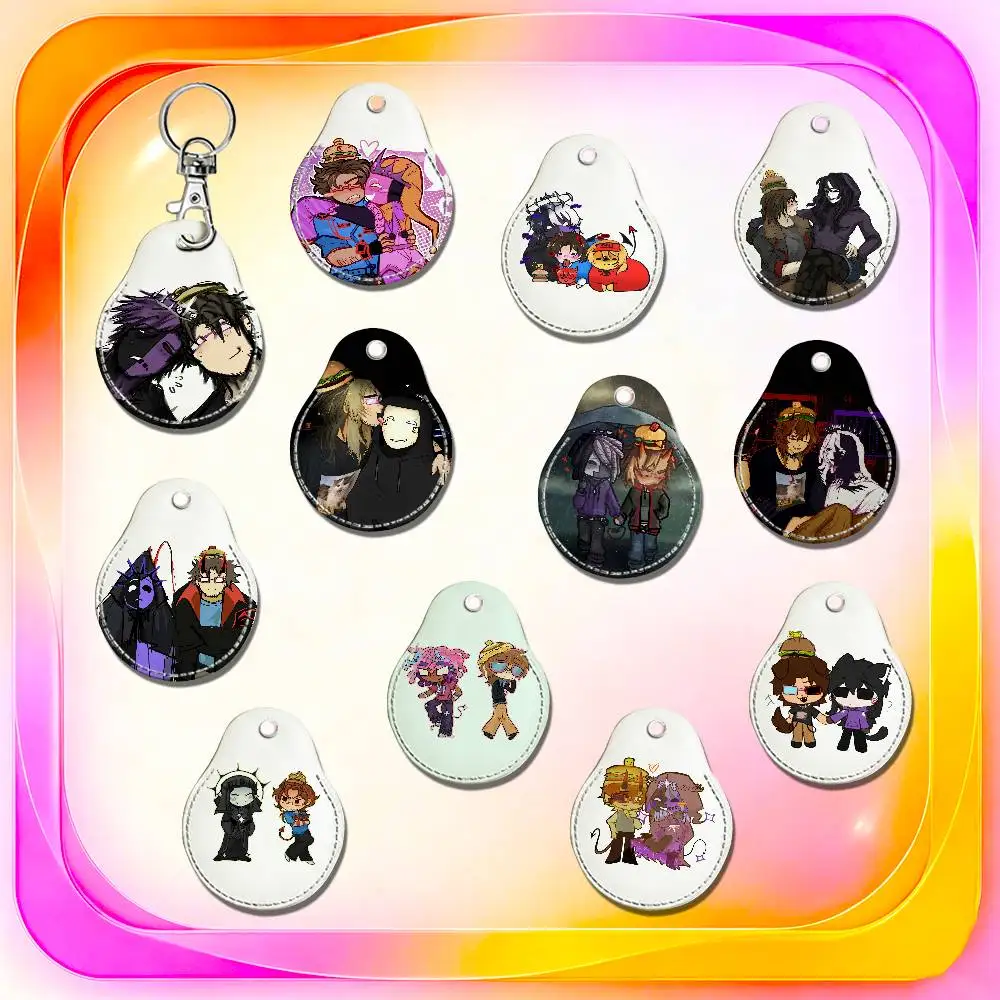 For 7N7NOLI 007N7 NOLI For AirTag Case Card Holder Keychain ID Credit Bank Access Badge For Air Tag Case Shell