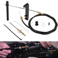 ChuangQian 865436A02 Lower Shift Cable Kit Yacht Accessories for Mercruiser Alpha Gen One & Two 1 2 Mr MC 9 Pcs