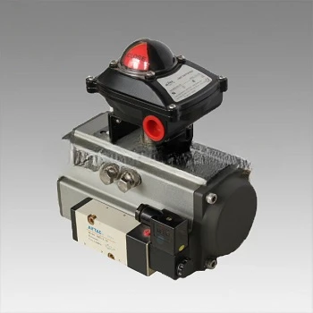 

pneumatic actuator with limit switch box(Double Acting and Spring Return)