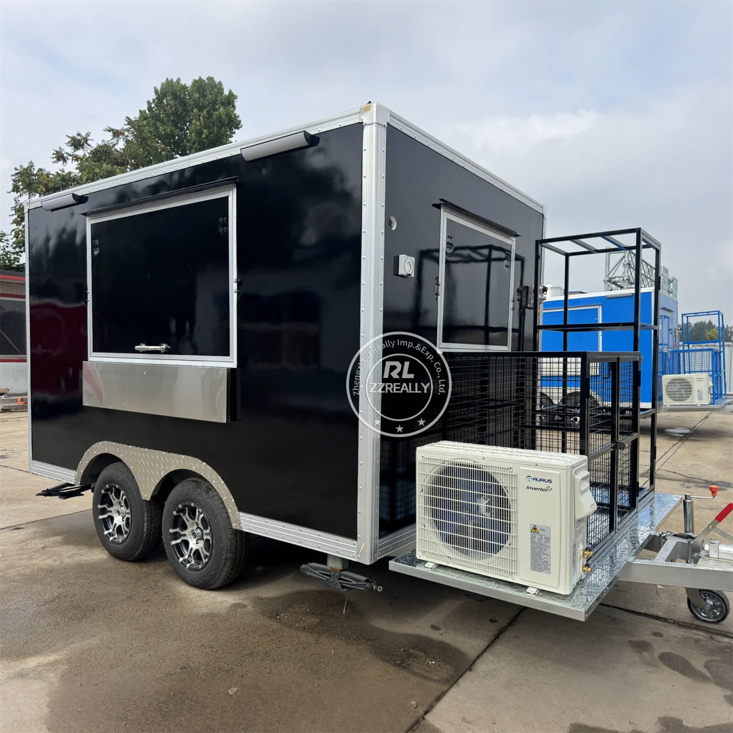 

Индивидуальный портативный прицеп для барбекю с логотипом, цветной грузовик для барбекю, грузовик для быстрого питания, полностью оборудованный мобильный грузовик для закусок с полной кухней