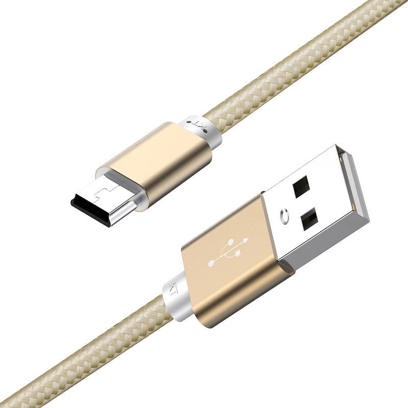 Przewód USB Mini Mini USB na USB szybki ładowarka danych kabel do odtwarzacza MP3 MP4 wideorejestrator samochodowy GPS aparat cyfrowy HDD akcesoria do telefonu